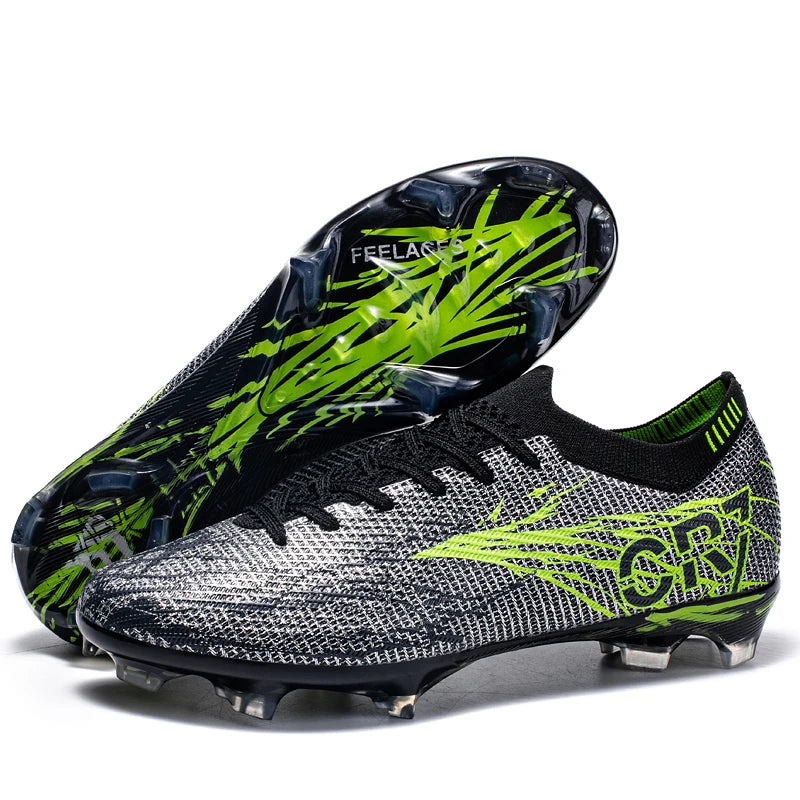 Chaussures de football pour hommes, respirantes, légères, pour terrain extérieur, entraînement, baskets de sport
