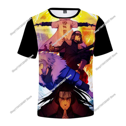 Summer Men Akatsuki T-Shirt 3D Printed The Hulk Tops Tees Male Casual Crew Neck Short Sleeve Clothing Fashion Streetwear