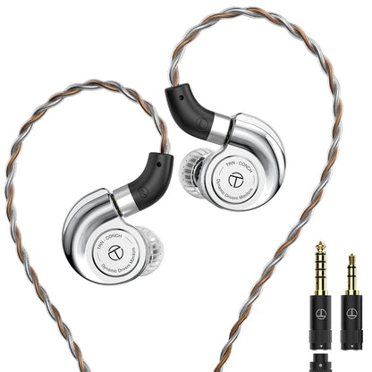 TRN Conch Lucky Bag In-Ear-Monitore – kabelgebundene DLC Diamond Dynamic HiFi-Ohrhörer mit Tuning-Düsenfiltern für Xiaomi