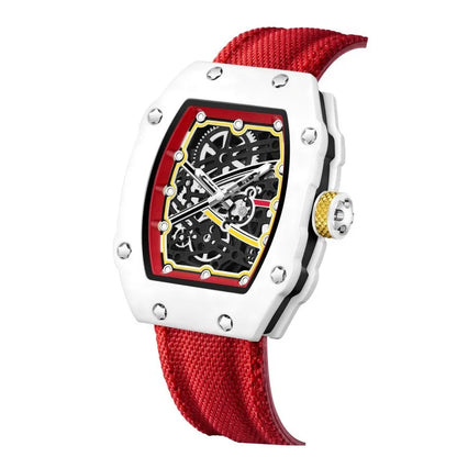 Novo Relógio de Quartzo Masculino Ultra Fino em Formato de Barril, Best-seller, Elegante, Relógio Masculino de Marca, Relógio de Luxo de Quartzo