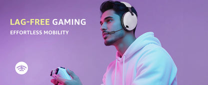 Acinaci BL500 kabelloses Gaming-Headset 2.4G Bluetooth 5.3 & kabelgebunden – Noise-Cancelling-Mikrofon, 30H Akku, 50mm-Treiber für PC, PS5, PS4