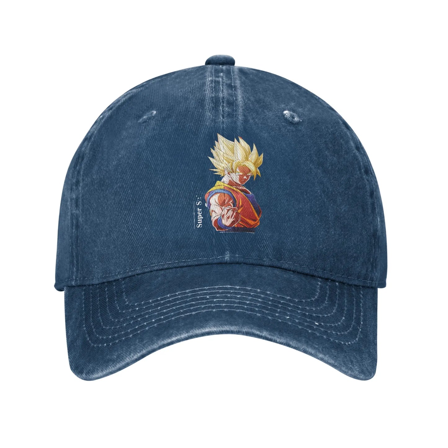 Dragon Ball Goku’s Saiyan Saga Baseball Cap Vintage Distressed Washed  Snapback Cap Men Women Outdoor Running Golf Gift Hats Cap