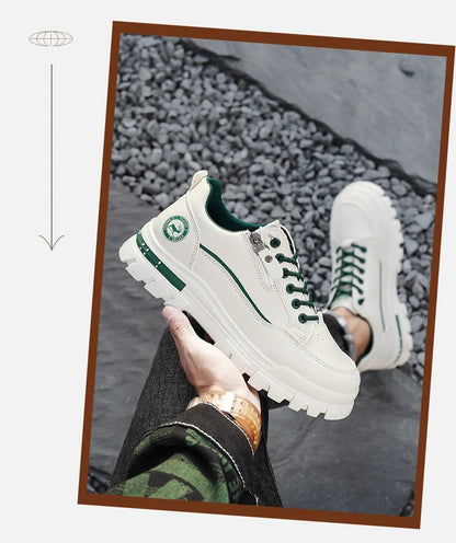 Lässige Herren-Sportschuhe für Outdoor, Wandern und Streetwear – bequem, modisch, mit dicker Sohle