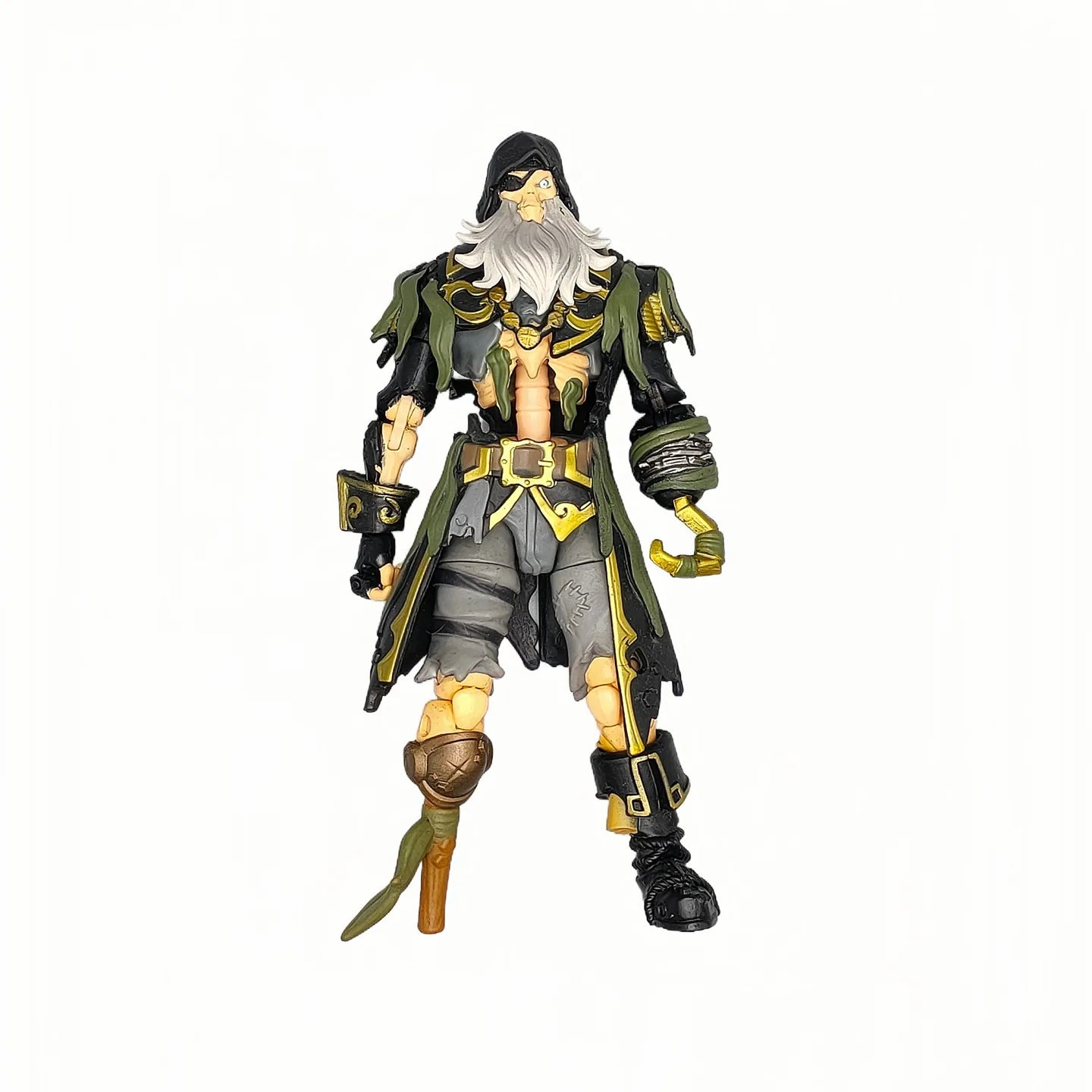 Neue Fortnite Trooper Sky Fox Raven Black8 Spielfigur – bewegliche Cartoon-Actionfigur, cooles dekoratives Ornament und Spielzeug