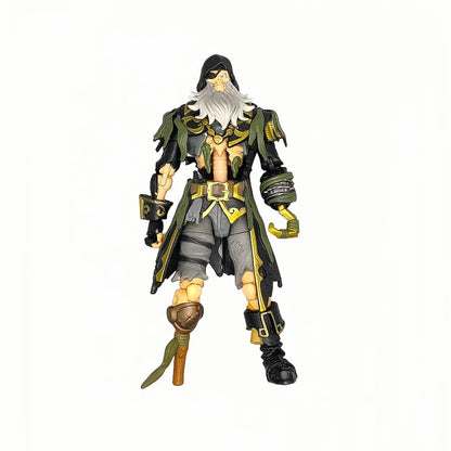 Neue Fortnite Trooper Sky Fox Raven Black8 Spielfigur – bewegliche Cartoon-Actionfigur, cooles dekoratives Ornament und Spielzeug