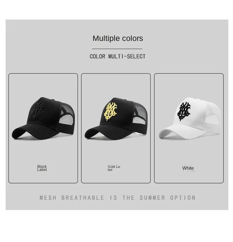 Baseball Hats for Big Head Plus Size Men Women Mesh Outdoors Sport Caps Dad Oversize Trucker Cap 56-60cm 60-65cm