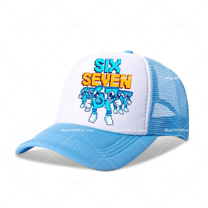 Casquette de baseball Steal A Brainrot 67 Six Seven, motif cartoon/anime, lettres de l'alphabet A à Z, pour garçons et filles, ajustable, sport et mode, couvre-chef pour adulte, cadeau