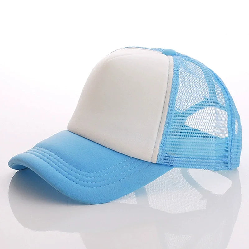 Sublimation Blank Hats Baseball Cap Snapback Hat For Boy Men Women Adjustable Hats Fashion New Sports Advertising Caps