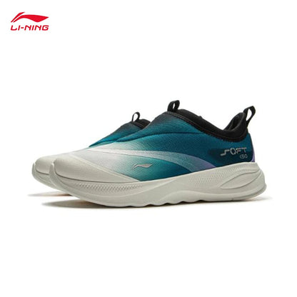 LI-NING SOFT GO 2 Ανδρικά Παπούτσια Πεζοπορίας Slip-on με Μαλακή Παχιά Φτέρνα, Άνετα και Ανθεκτικά Αθλητικά Casual Παπούτσια AGLV005