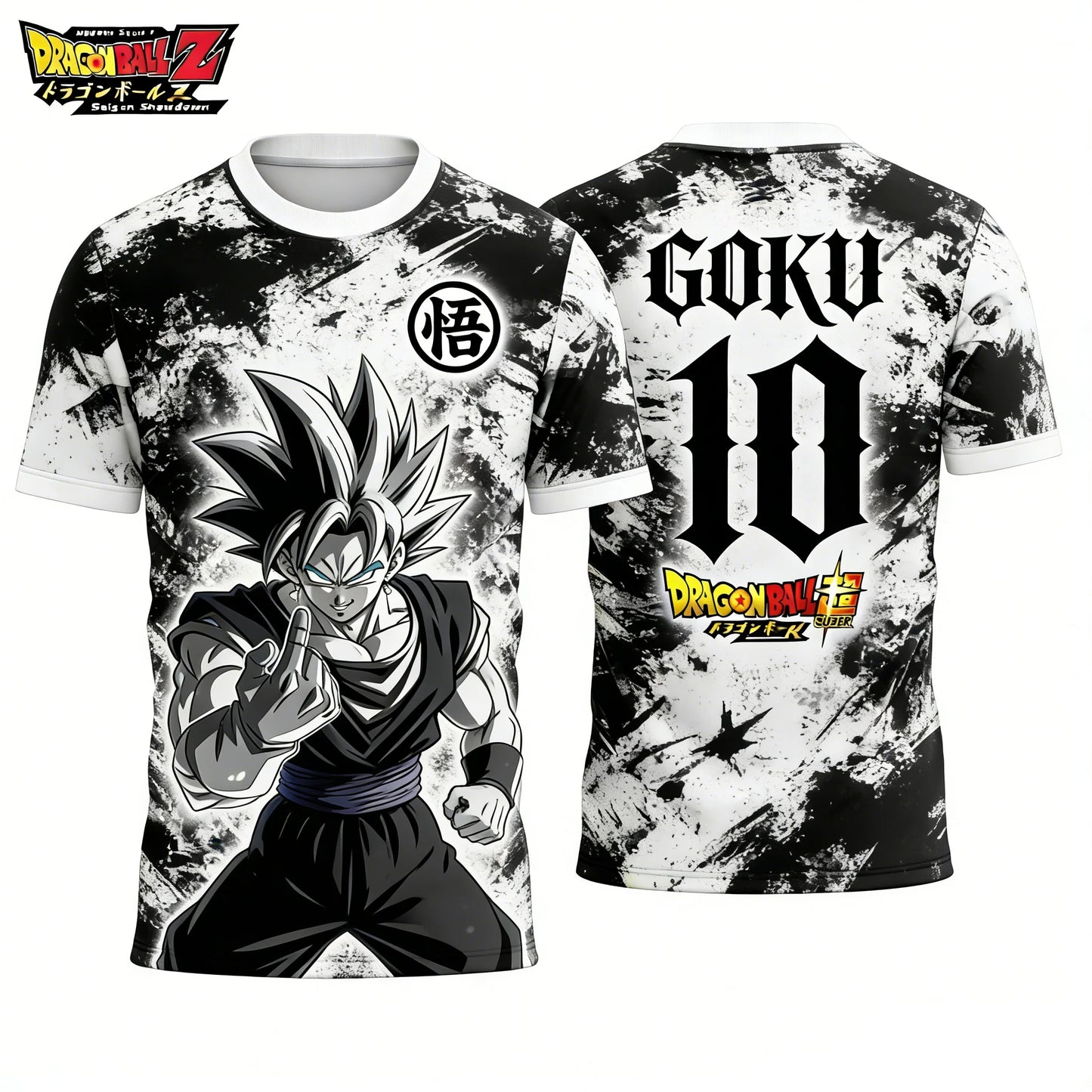 2026 Summer Dragon Ball Retro Fitness T-shirt Men's Oversized 3D Printed Short-sleeved Family Unisex Children's Sports Shirt
