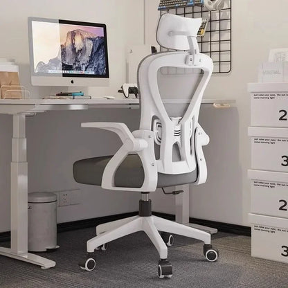 Chaise de jeu ergonomique, confort ultime, dossier inclinable et respirant, hauteur réglable, chaise de bureau pour ordinateur, idéale pour un usage domestique.