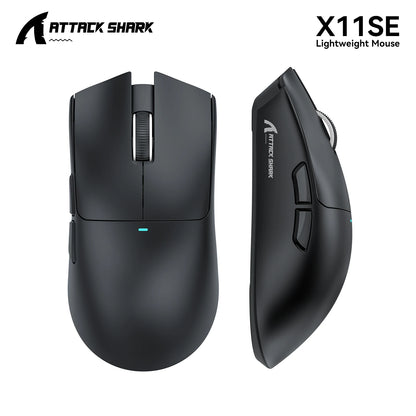 ATTACK SHARK X11 X11 SE Wireless Gaming Mouse 22K DPI PAW3311 63g Lightweight Tri-Mode Bluetooth/2.4G/Wired 20M Clicks RGB