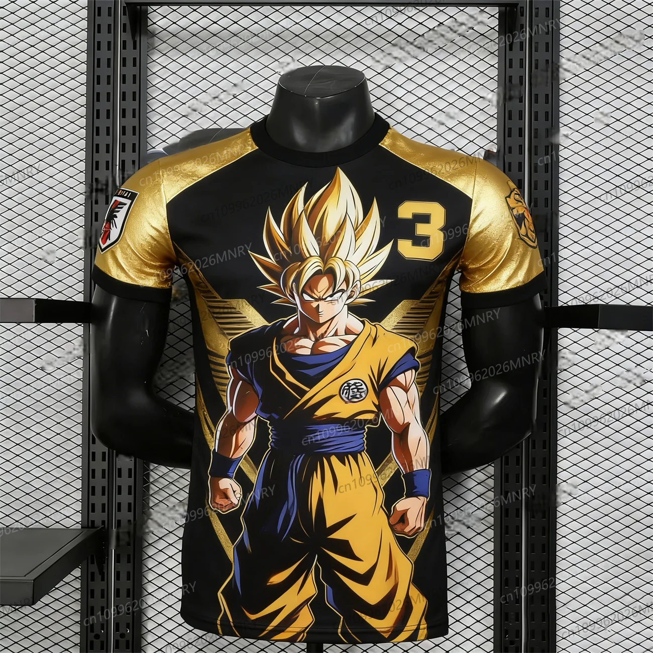 New Japanese Anime Dragon Ball Z Special Edition Men Football Jersey T-shirt  Adult Men's/Kids Special Sports Women Tshirt