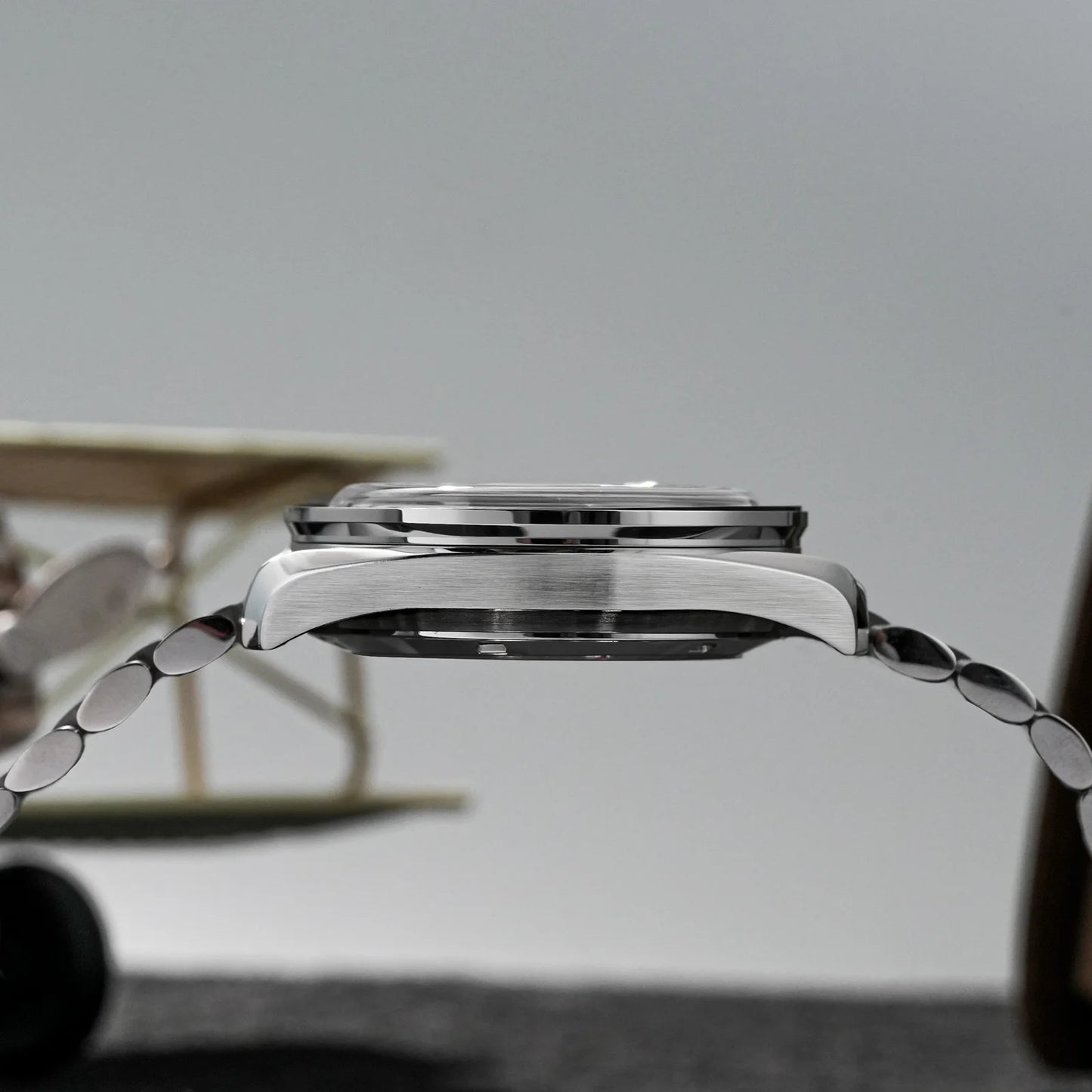 Watchdives New Wd1863 Quartz Men Watch VK63 Chronograph Bubble Sapphire Waterproof 39Mm Steel Top Brand Luxury Business Watch