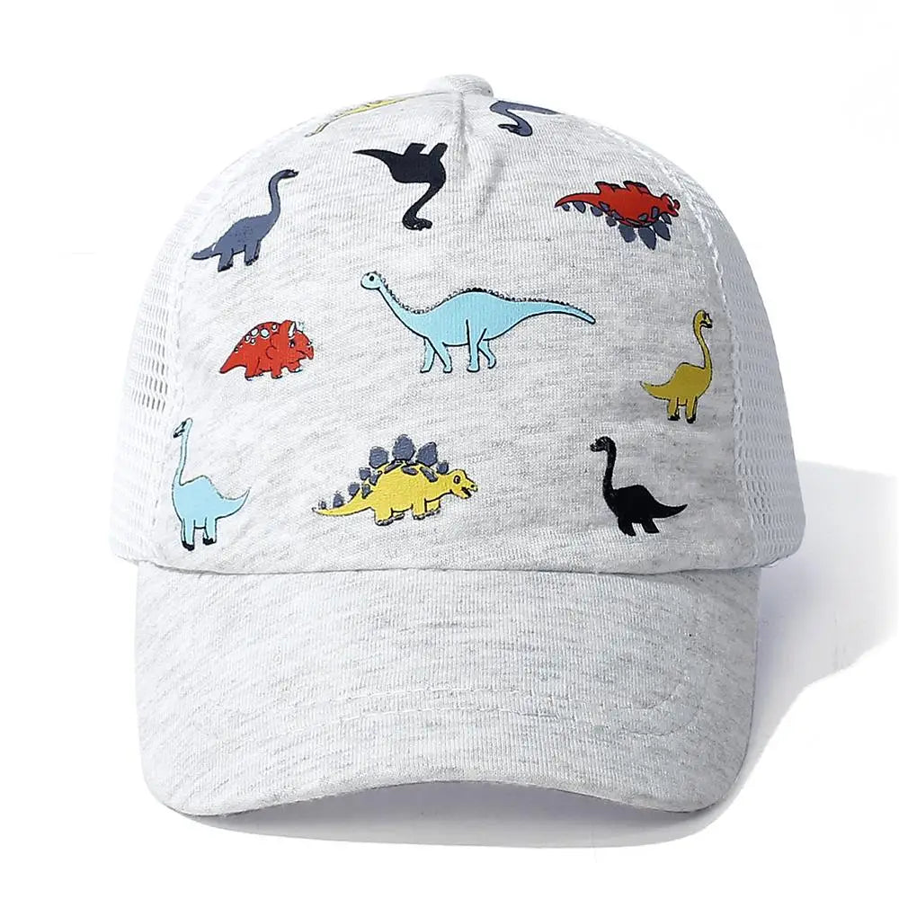 Toddler Baseball Hat Sun Protection Baby Cap Adjustable Fit Mesh Baseball Hat Outdoor Beach Sun Cap for Kids 1-5Years