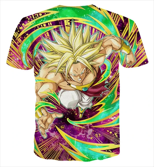 Summer 2026 Dragon Ball T Shirt Kids Tops Tee Anime Figures Son Goku Super Saiyan T-shirt Boys T-shirts Children Short Sleeve
