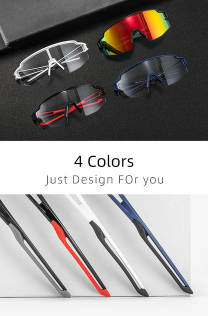 ROCKBROS Cyklistické brýle Fotochromatické brýle Cyklistické brýle Ochranné brýle Větruodolné Cyklistické Outdoorové sportovní sluneční brýle
