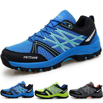 Marken-Wanderschuhe für Herren, atmungsaktive Mesh-Reiseschuhe, wasserdichte Outdoor-Schuhe für Jagd und Angeln, Berg-, Offroad-, Reit- und Sportschuhe