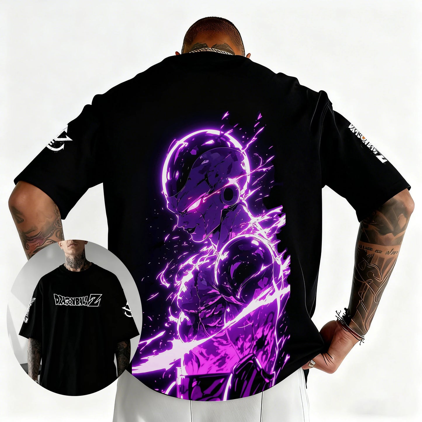Dragon Ball Japanese Anime Printed Men's T-Shirt Majin Buu Boys Children Harajuku Short Sleeve Kids Goku T-shirt Summer Clothing