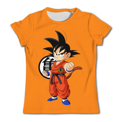 Men's T-shirts Dragon Ball Z T-shirt Boys Clothes Children's Clothing Summer Short Sleeve Kids Cartoon Tee Tops Baby Boy T Shirt