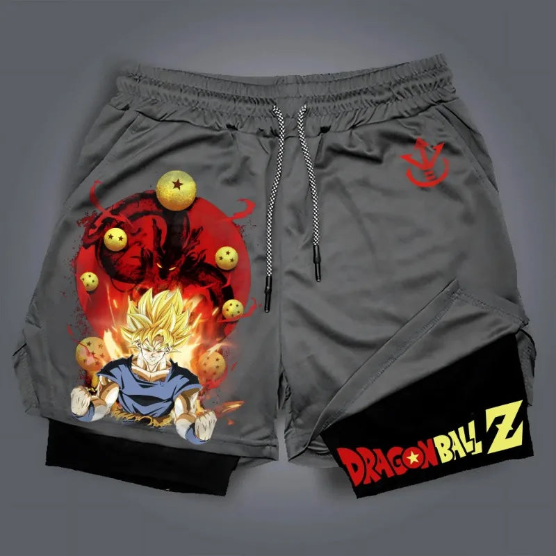 Dragon Ball Trendy Hot Items Power 2025 Super Championship Authorized Muscles Boxing Cosplay Parties Beach Quick-Drying Shorts