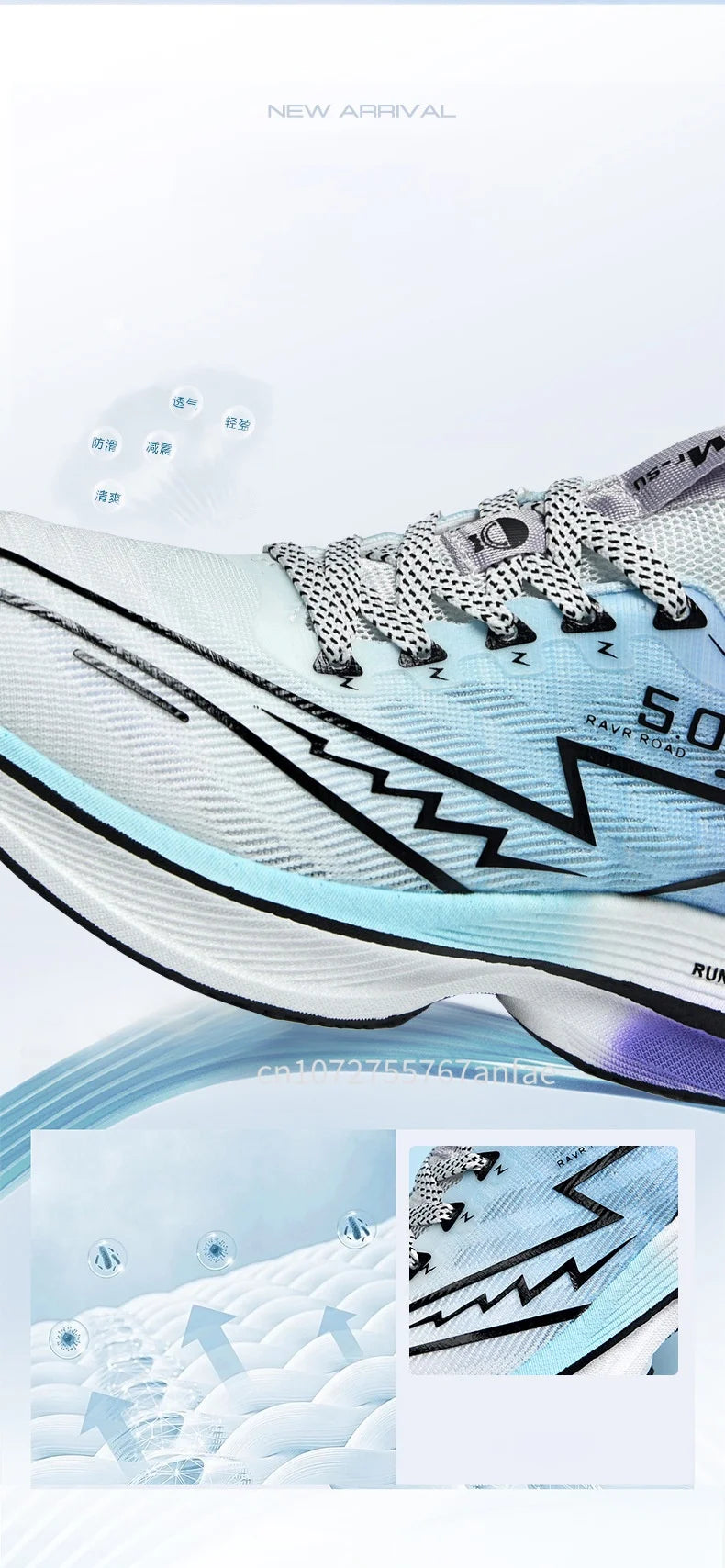 Scarpe da running da uomo con piastra in carbonio, leggere, ultra ammortizzate, traspiranti, da maratona, con assorbimento degli urti e supporto, sneaker sportiva comoda da donna