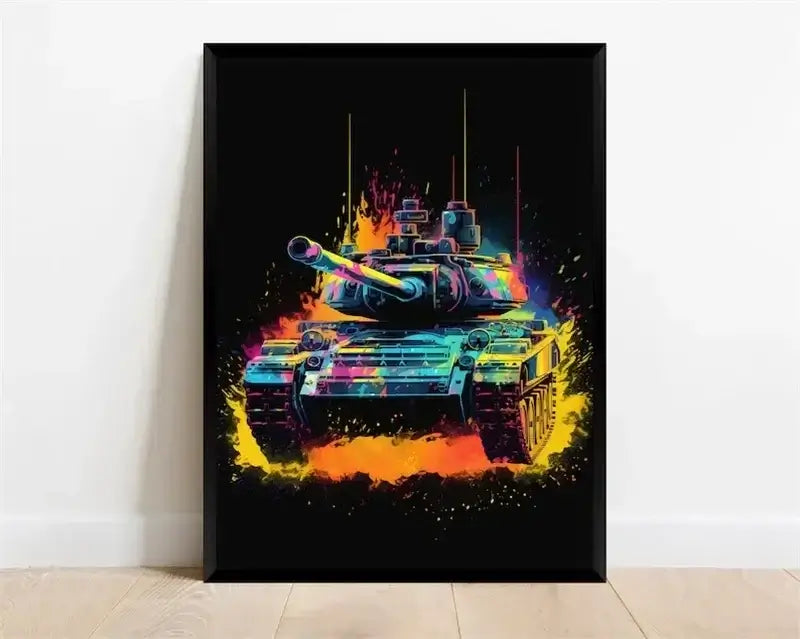Pop-Neon-Poster mit Videospiel-Charakter, Gamepad, Kopfhörern, Fußball und Basketball – Leinwanddruck, Wandkunst-Dekor für das Gaming-Zimmer
