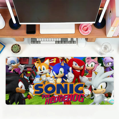 Game S-Sonic The H-Hedgehog Mouse Pad For Office Gaming And Keyboards Non-Slip Large Waterproof
