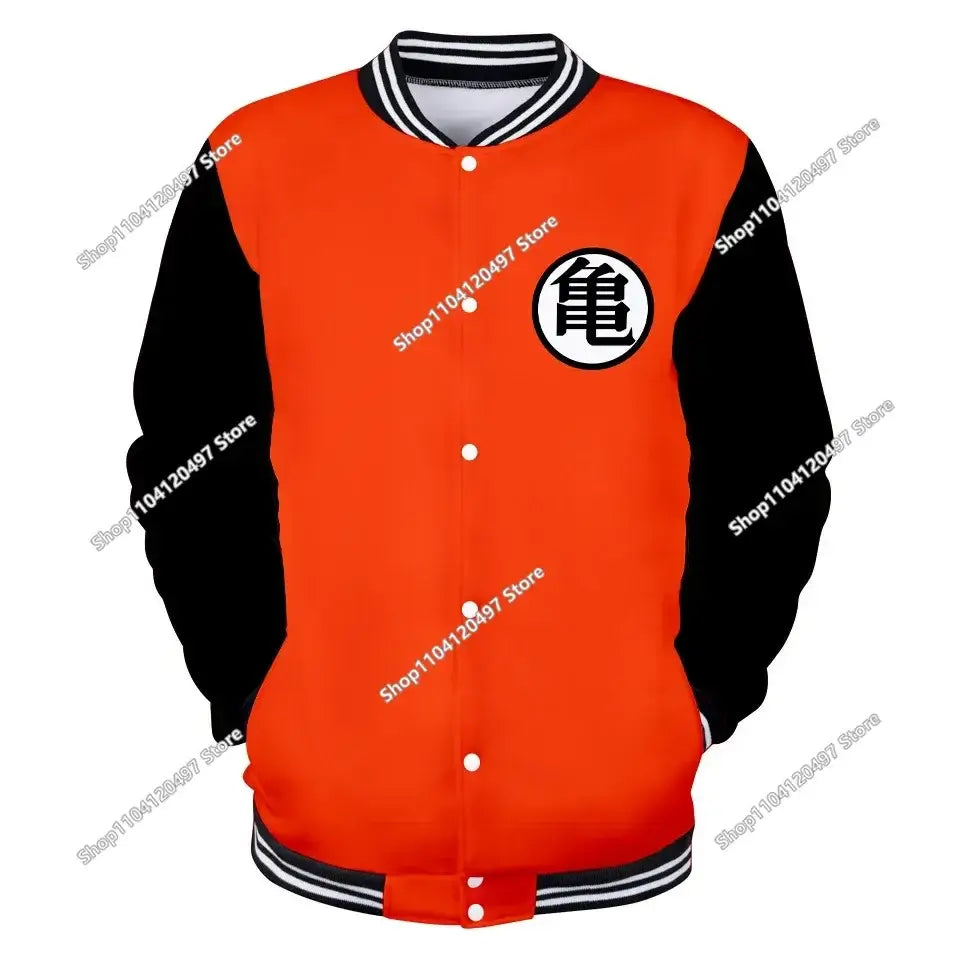 Dragon Ball Goku Kid Men Zipper Hoodie Cartoon Japan Style Anime Women Sweatshirt 2025 New Fashion Children Jackets Coat, produit gaming premium Fraquane