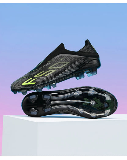 New Men Football Boots Non-Slip Match Grass Cleats High-top High-quality Soccer Shoes Futsal Sneakers Indoor Hot-selling Outdoor