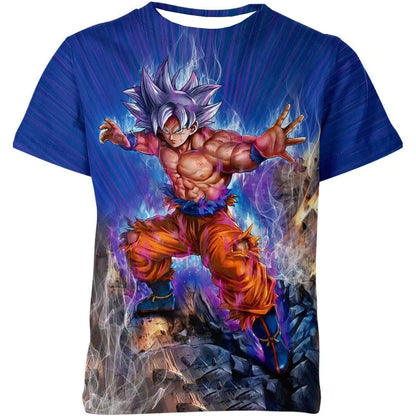 2026 Summer Dragon Ball T Shirt Kids Tops Tee Anime Figures Goku Super Saiyan T-shirt Boys T-shirts Children Short Sleeve Y2k