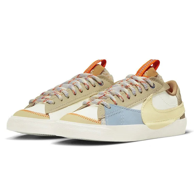 Original New Arrival NIKE W BLAZER LOW77 JUMBO Women's  Skateboarding Shoes Sneakers