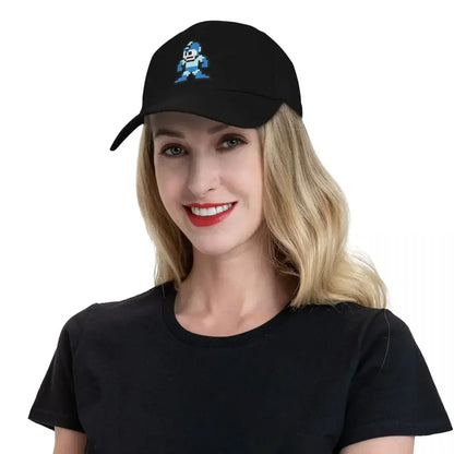 Casquette de baseball Megaman 8 bits, chapeau d'été, plage, hommes, golf, femmes