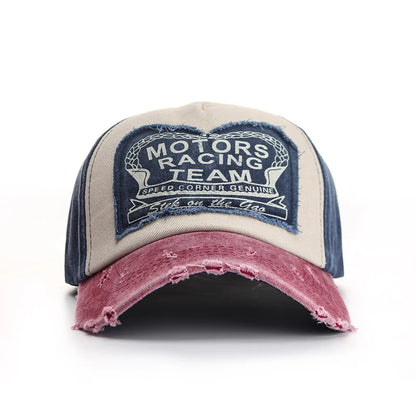 Casquette de baseball en coton printemps-été pour homme, style délavé et vieilli, chapeaux pour homme et femme, casquette de soleil pour l'extérieur, casquettes hip-hop, style décontracté, multicolore