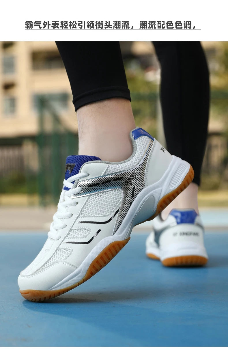 2025 New Professional Badminton Shoes Sneakers Men's Tennis Breathable Anti-Slippery Volleyball Sport Shoes for Men and Women
