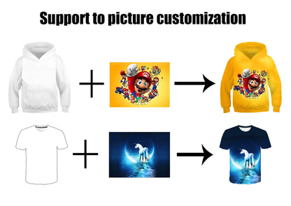New Naruto Hoodies Character Suit 3D Digital Color Printed Hoodie Sports and Leisure Pullover Hooded Sweatshirt for Men Women