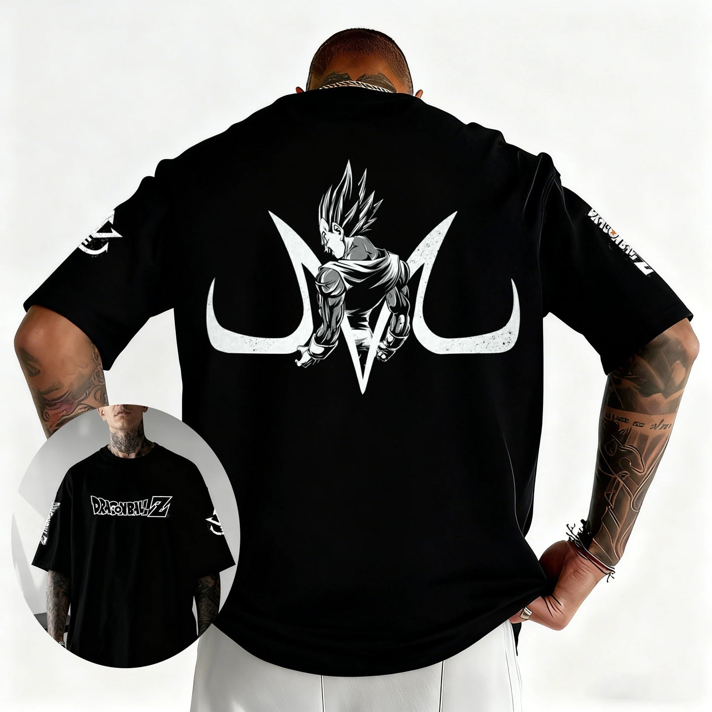 Dragon Ball Japanese Anime Printed Men's T-Shirt Majin Buu Boys Children Harajuku Short Sleeve Kids Goku T-shirt Summer Clothing
