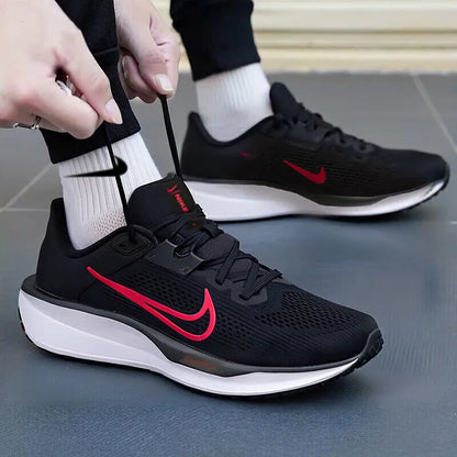 Chaussures de course NIKE QUEST 6 originales pour hommes, légères, respirantes, pour l'entraînement physique et le sport, FD6033-011-1