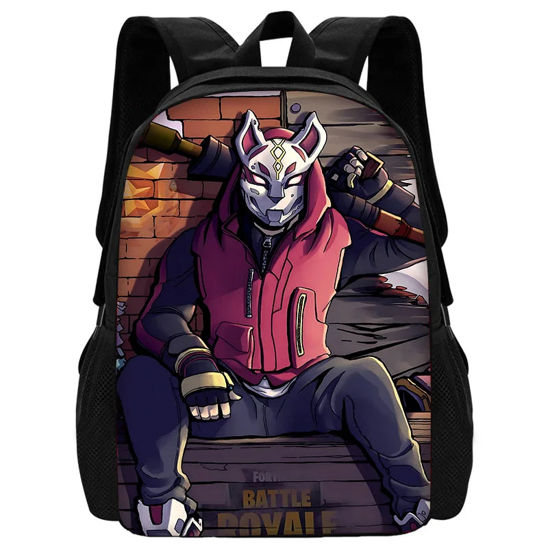 Zaini FortniteS per bambini, maschi e femmine, regalo di compleanno per studenti, borse scuola per bambini unisex, zaino da campeggio resistente