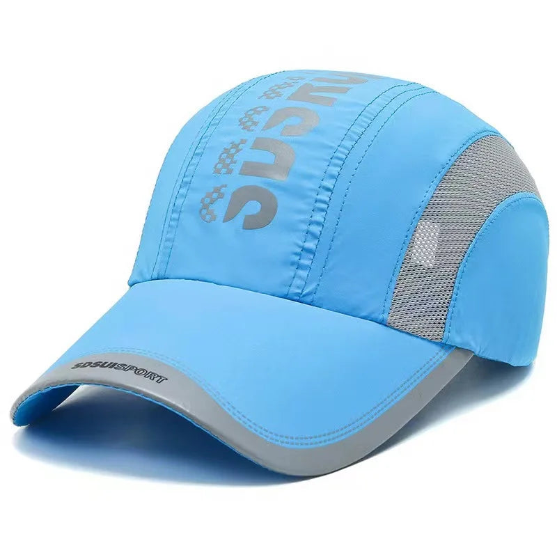 Stay Protected in Style: UV Protection Baseball Cap with Quick-Drying Soft Top, Breathable Strapback for Hiking, Fishing & Outdo