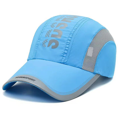 Stay Protected in Style: UV Protection Baseball Cap with Quick-Drying Soft Top, Breathable Strapback for Hiking, Fishing & Outdo