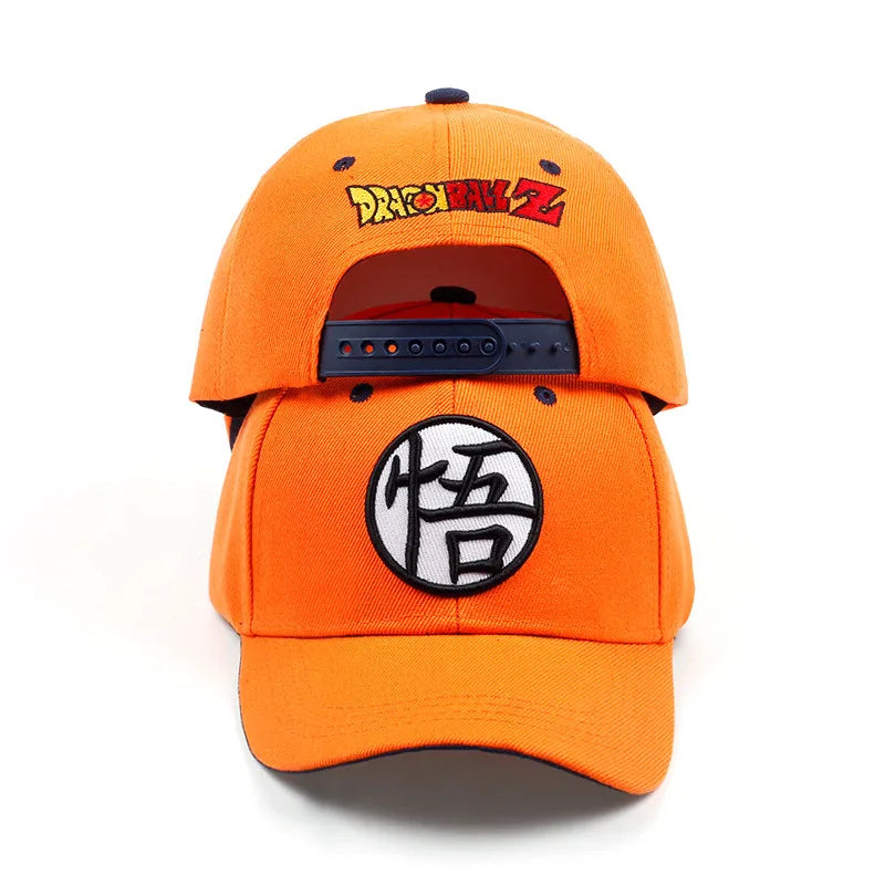 Casquette de baseball ajustable Dragon Ball Z Anime Goku Casquette d'été parent-enfant Casquette hip-hop pour papa Casquettes de sport d'extérieur pour hommes et garçons Cadeau