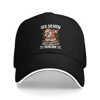 67 Six Seven 6-7 Baseball Cap Popular Steal Brainrot Gaming Meme Sandwich Caps Men Women Breathable Dad Hat Outdoor