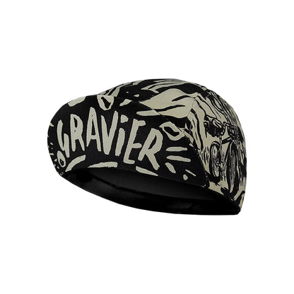 style Casquettes de cyclisme Casquettes de sport d'été respirantes pour le vélo Séchage rapide Polyester Casquettes noires et bleues Classiques