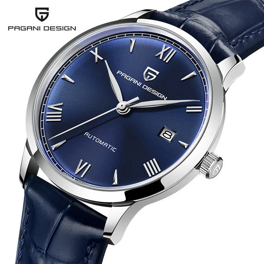 PAGANI DESIGN 40MM Pilot Men's Mechanical Watch Luxury Sapphire Glass Automatic Watch 100M Waterproof NH35 Wristwatch for Men