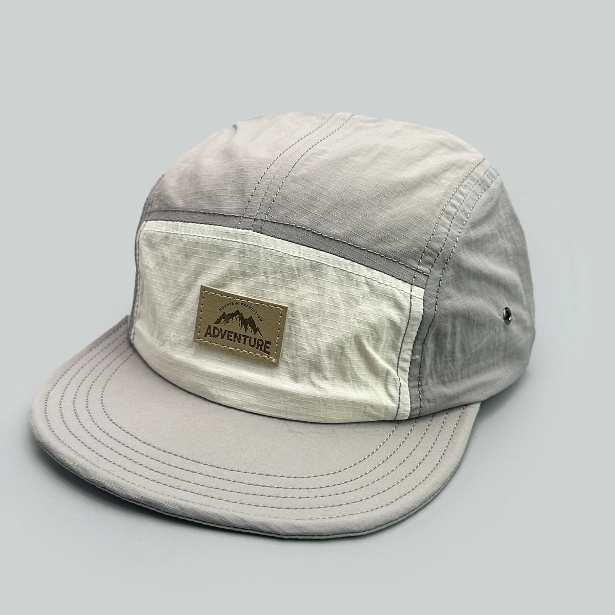 Unisex Quick Drying Outdoors Letters Baseball Hats Versatile Short Eave Fashion ins Sunshade Color Block Breathable Peaked Caps
