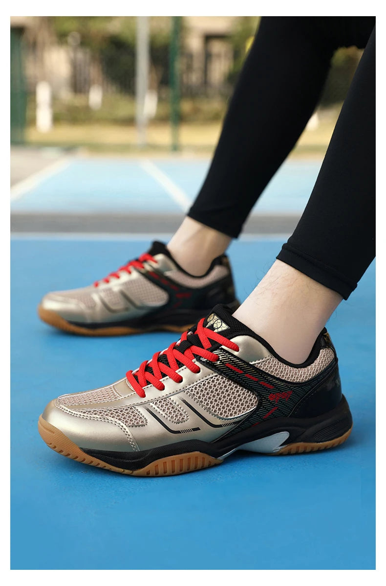2025 New Professional Badminton Shoes Sneakers Men's Tennis Breathable Anti-Slippery Volleyball Sport Shoes for Men and Women