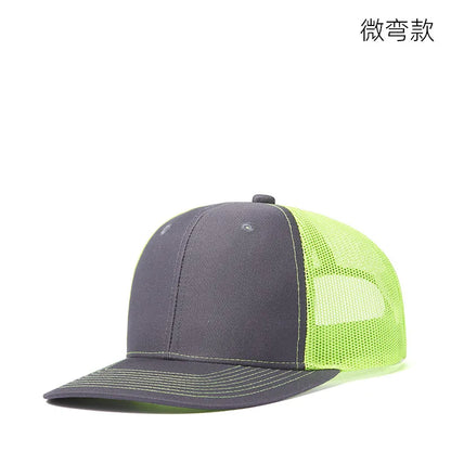 38 Colors Mesh Trucker Hats Outdoor Snapback Dad Hat Hip Hop Men Women Adjustable Boys Girls Baseball Caps