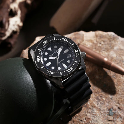 【Escapement Time】Quartz 2S60 Movement Diver Water Sapphire Ceramic Bezel BGW9 300M Waterproof The battery lasts for ten years