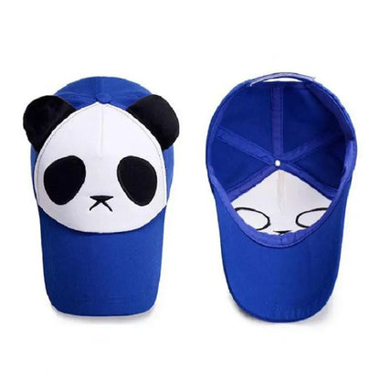 Casquettes de baseball d'été mignonnes avec panda pour hommes et femmes, casquettes hip-hop en coton à fermeture snapback, protection solaire, garçons et filles, casquettes d'extérieur, dropshipping